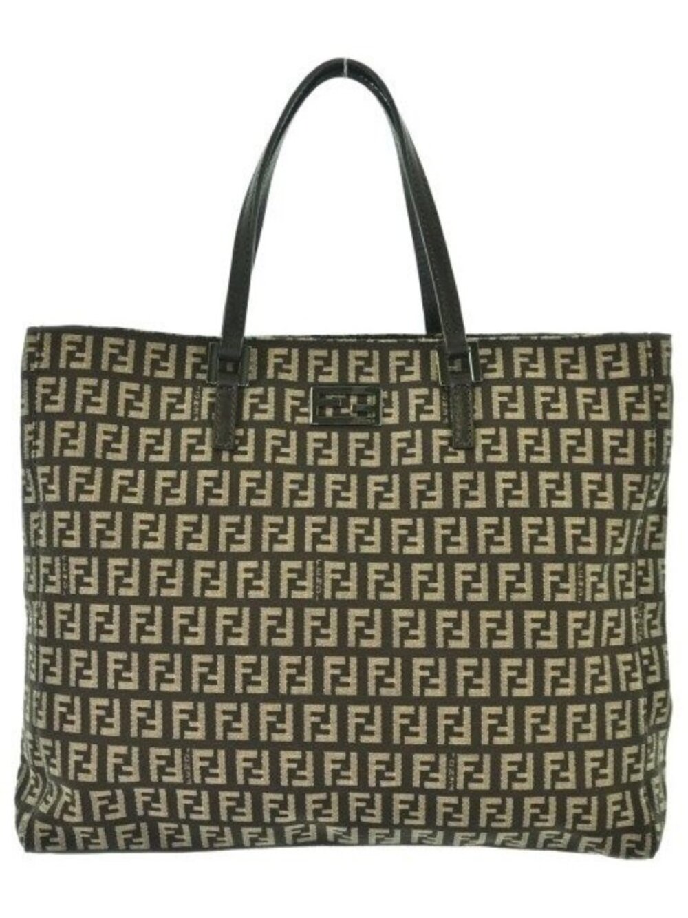 Fendi Zucchino Pattern Tote Bag